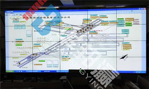 内蒙古煤炭集团液晶拼接屏项目